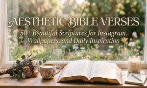 Aesthetic Bible Verses
