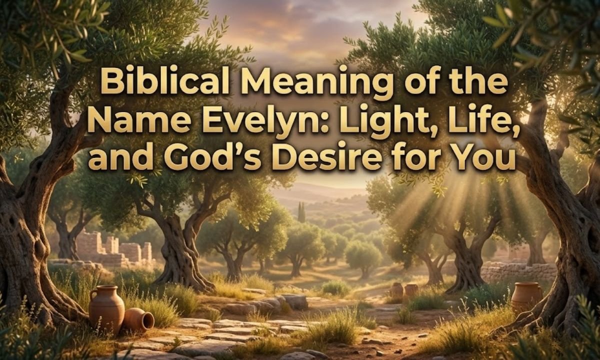 Biblical Meaning of the Name Evelyn