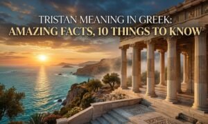 Tristan Meaning in Greek
