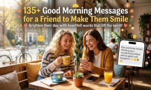 135+ Good Morning Messages for a Friend to Make Them Smile
