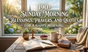 190+ Sunday Morning Blessings, Prayers, and Quotes For a Happy Morning