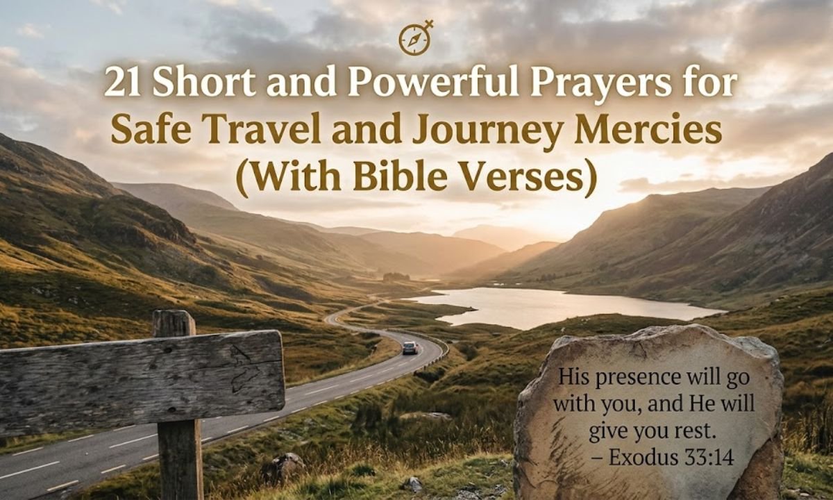 21 Short and Powerful Prayers for Safe Travel and Journey Mercies (With Bible Verses)