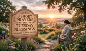 3 Short Prayers for Tuesday Blessings: Powerful Morning Prayers