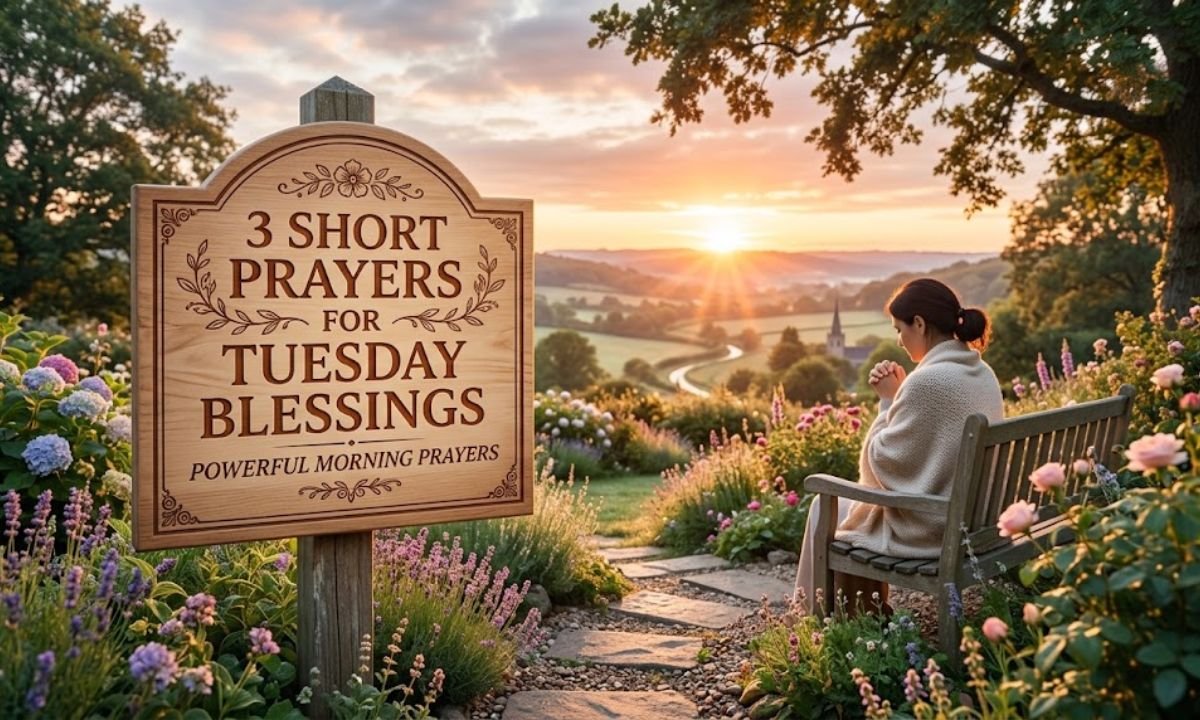 3 Short Prayers for Tuesday Blessings: Powerful Morning Prayers