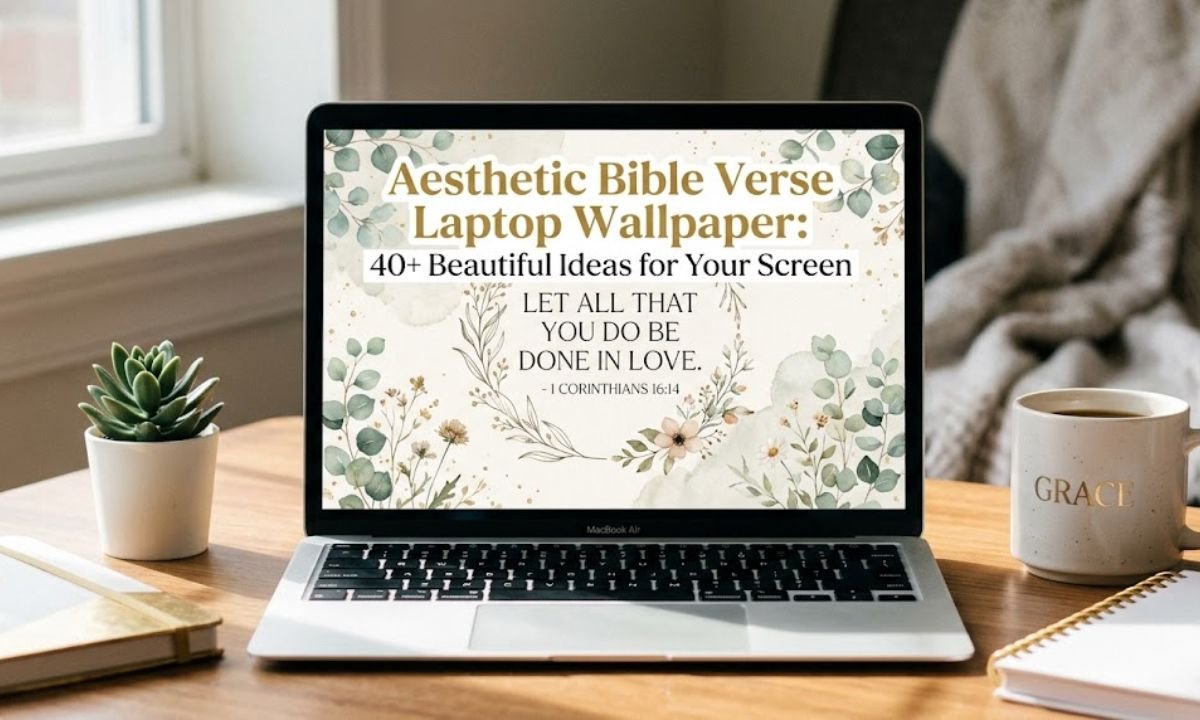 Aesthetic Bible Verse Laptop Wallpaper: 40+ Beautiful Ideas for Your Screen