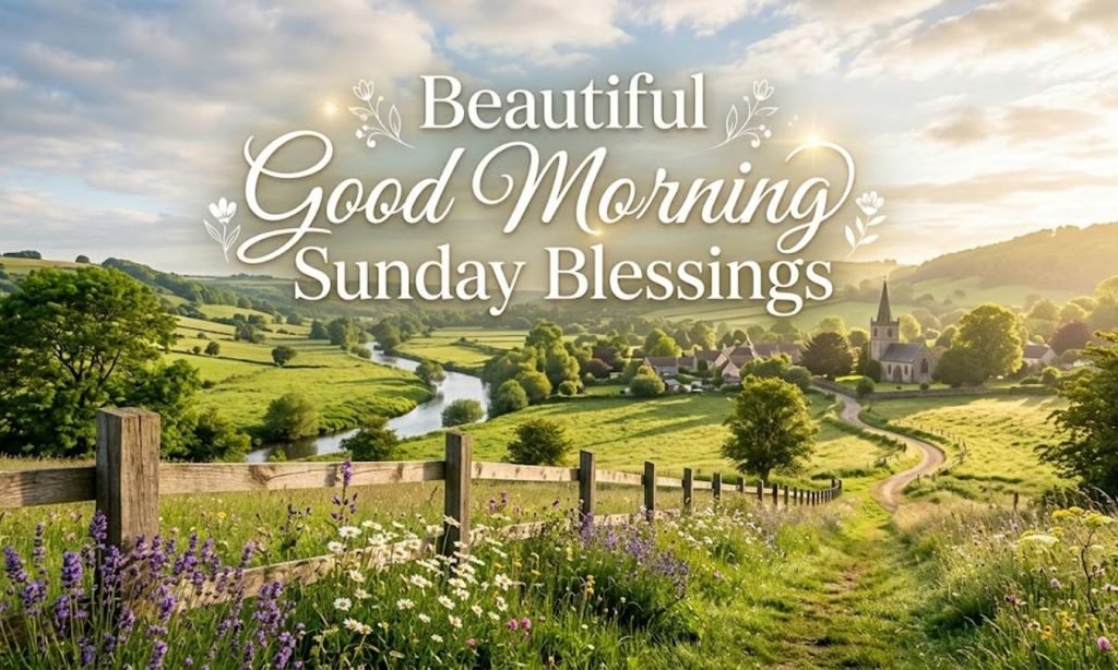 Beautiful Good Morning Sunday Blessings