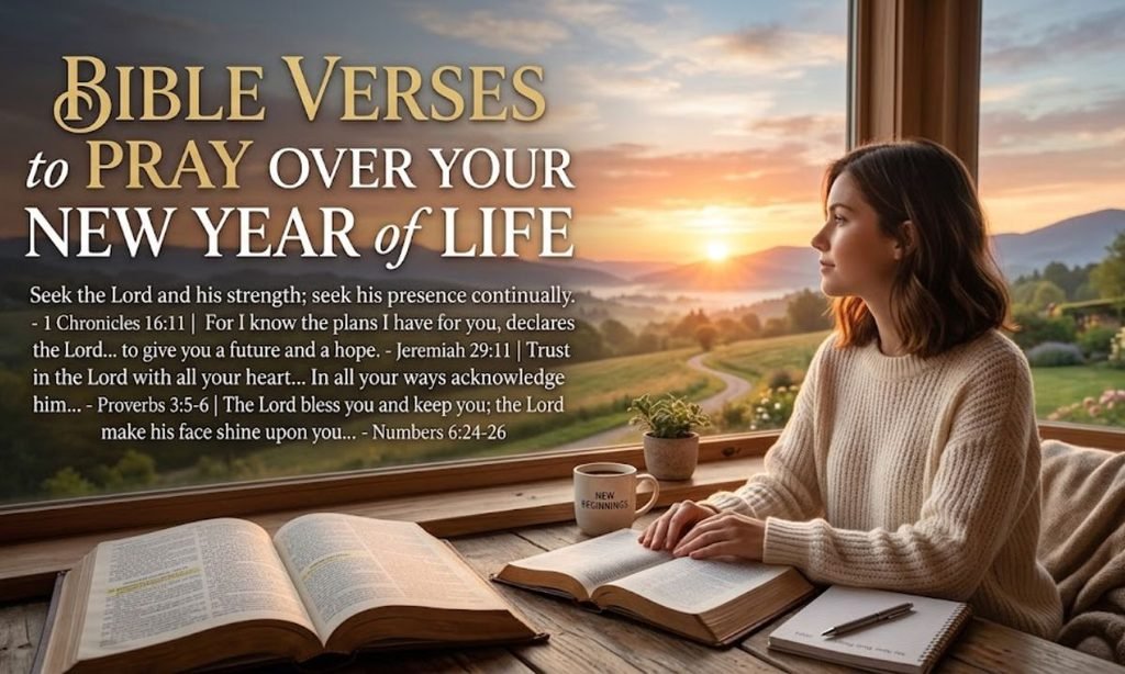 Bible Verses to Pray Over Your New Year of Life