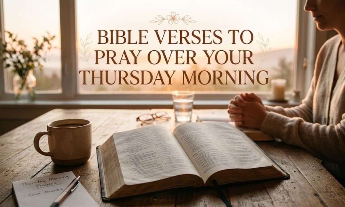 Bible Verses to Pray Over Your Thursday Morning