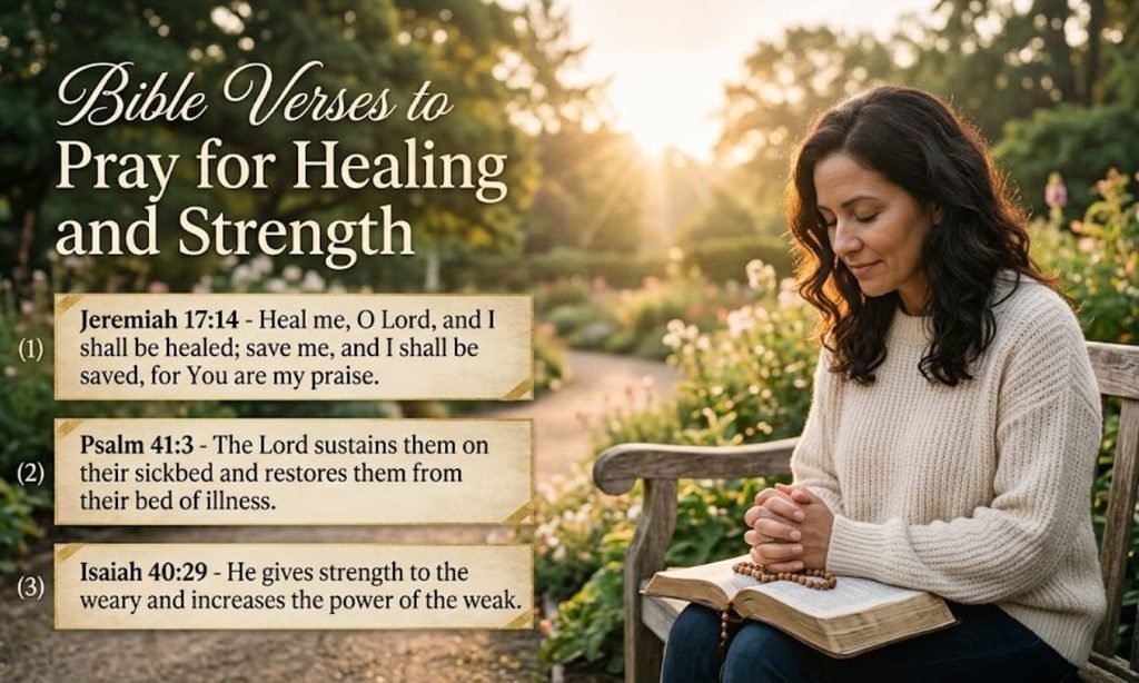 Bible Verses to Pray for Healing and Strength