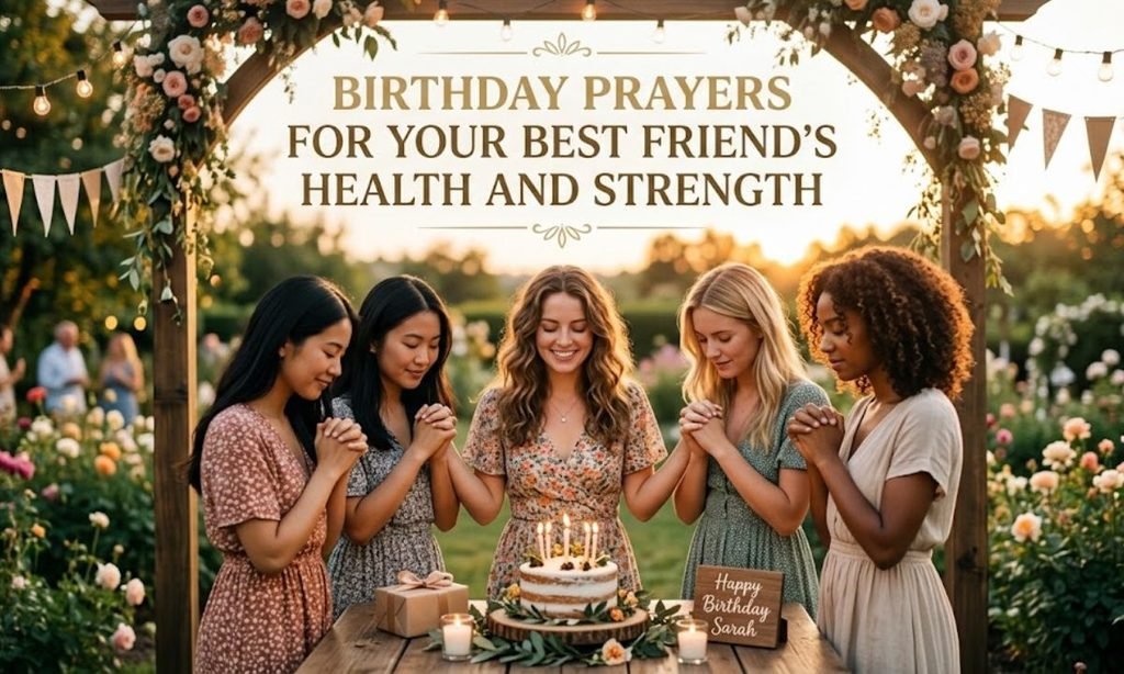 Birthday Prayers for Your Best Friend's Health and Strength