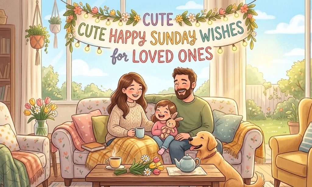 Cute Happy Sunday Wishes for Loved Ones