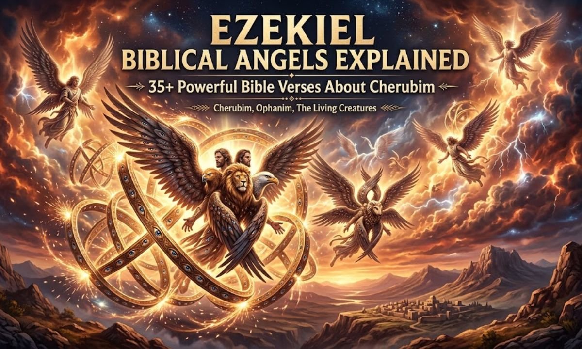 Ezekiel Biblical Angels Explained: 35+ Powerful Bible Verses About Cherubim