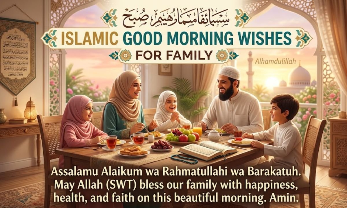 Islamic Good Morning Wishes for Family