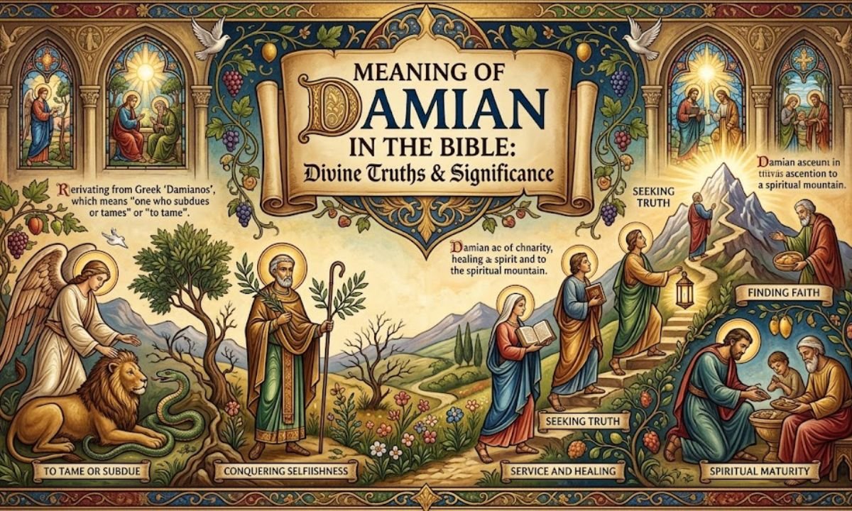 Meaning of Damian in the Bible: Divine Truths & Significance