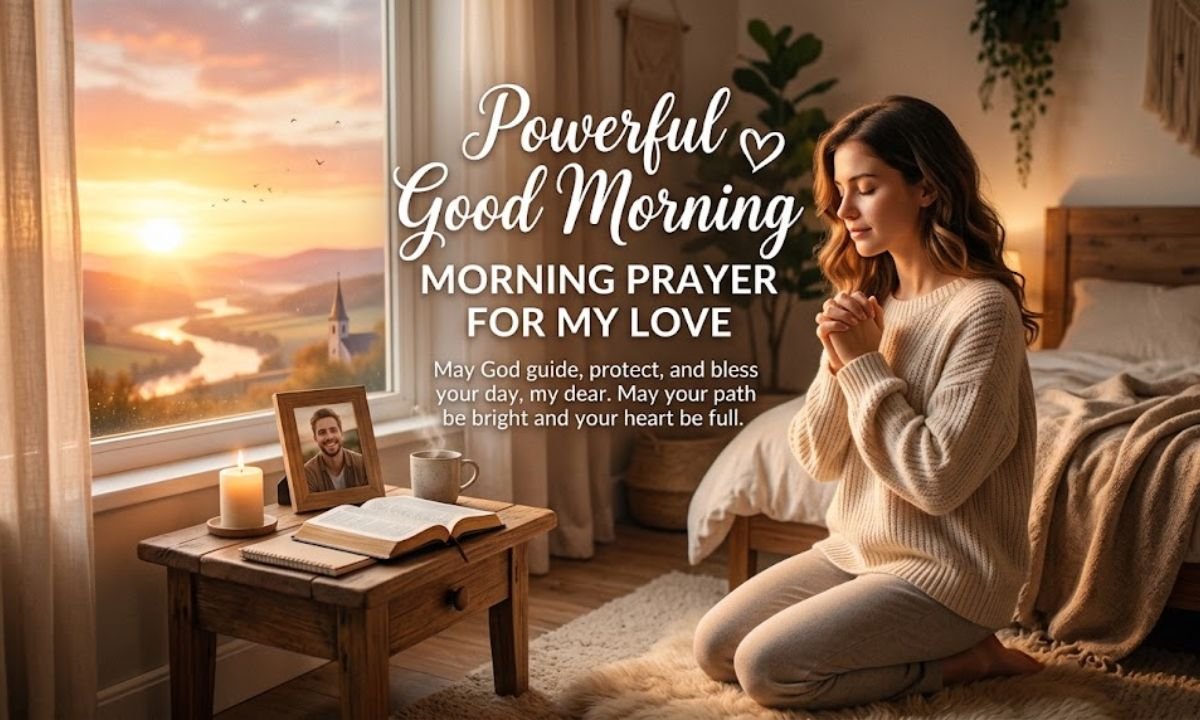 Powerful Good Morning Prayer for My Love