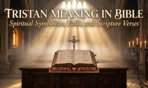 Tristan Meaning in Bible: Spiritual Symbolism, Faith, and Scripture Verses