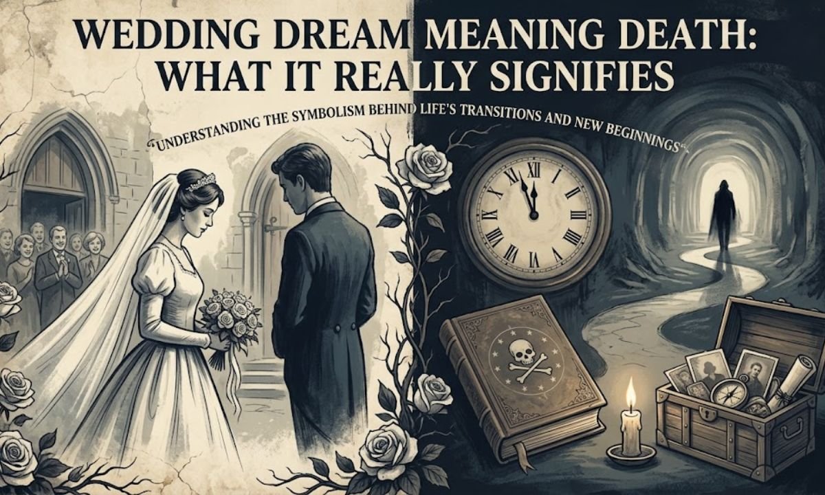 Wedding Dream Meaning Death: What It Really Signifies