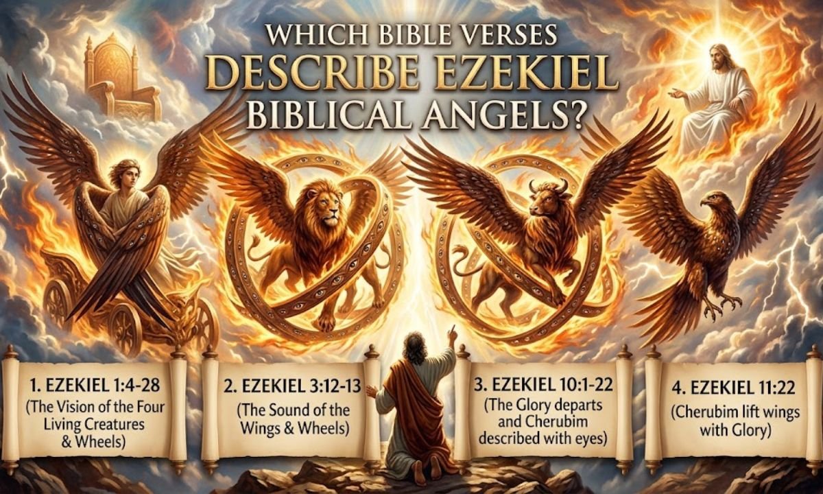 Which Bible Verses Describe Ezekiel Biblical Angels?