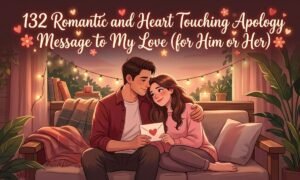 132 Romantic and Heart Touching Apology Message to My Love (for Him or Her)