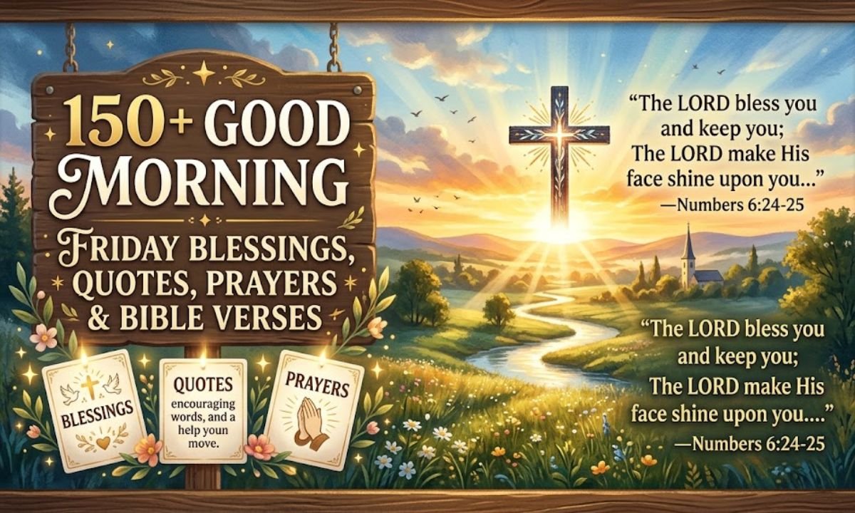 150+ Good Morning Friday Blessings, Quotes, Prayers And Bible Verses