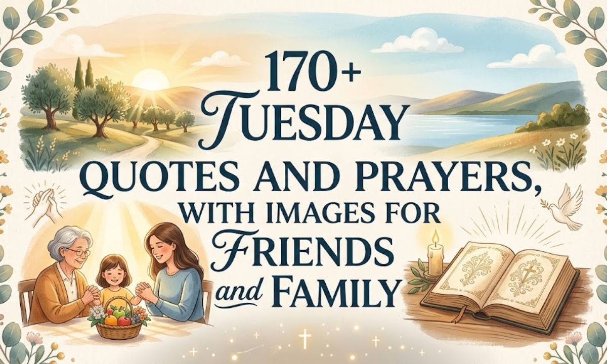 170+ Tuesday Blessings, Quotes and Prayers With Images for Friends and Family
