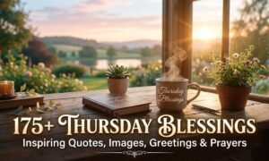 175+ Thursday Blessings: Inspiring Quotes, Images, Greetings and Prayers