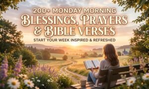 200+ Monday Morning Blessings, Prayers & Bible Verses