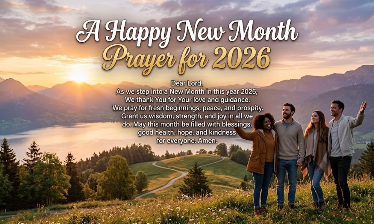 A Happy New Month Prayer for 2026