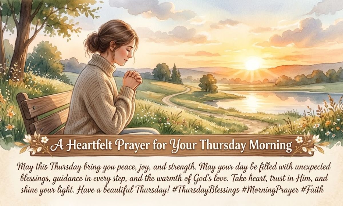 A Heartfelt Prayer for Your Thursday Morning