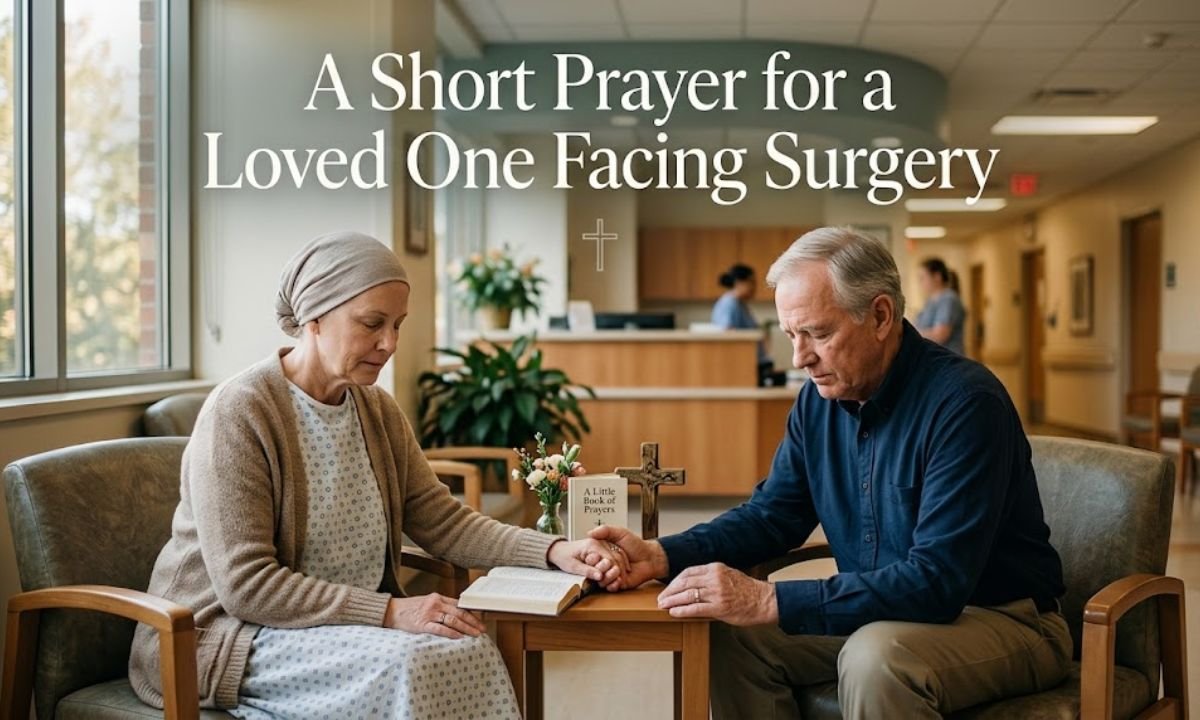 A Short Prayer for a Loved One Facing Surgery