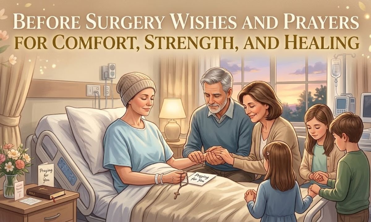 Before Surgery Wishes and Prayers for Comfort, Strength, and Healing