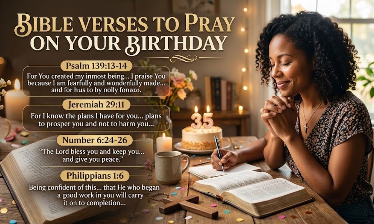 Bible Verses to Pray on Your Birthday