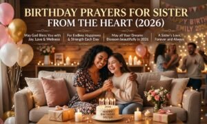 Birthday Prayers for Sister from the Heart (2026)