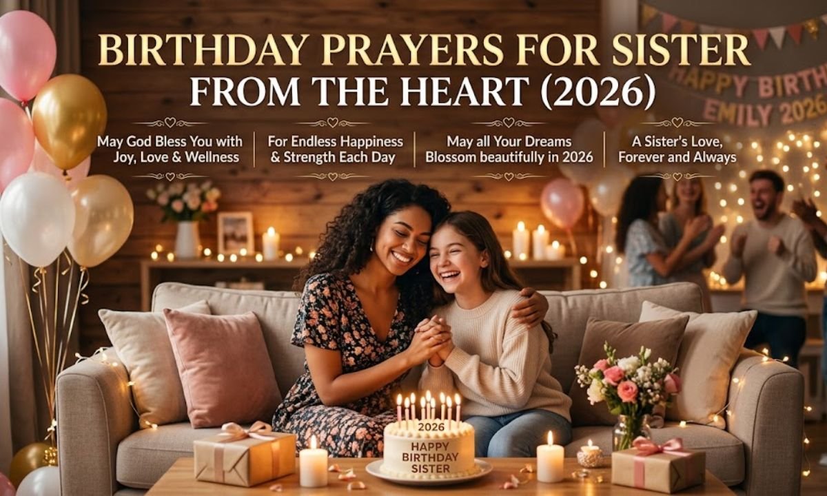 Birthday Prayers for Sister from the Heart (2026)