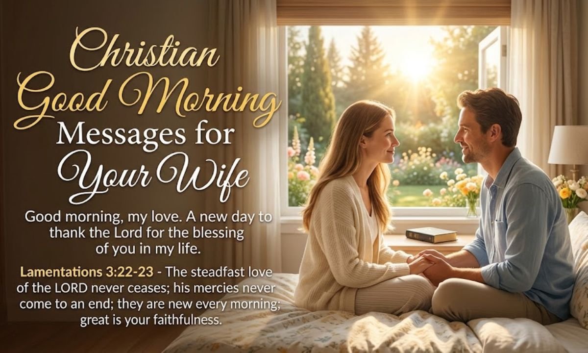 Christian Good Morning Messages for Your Wife