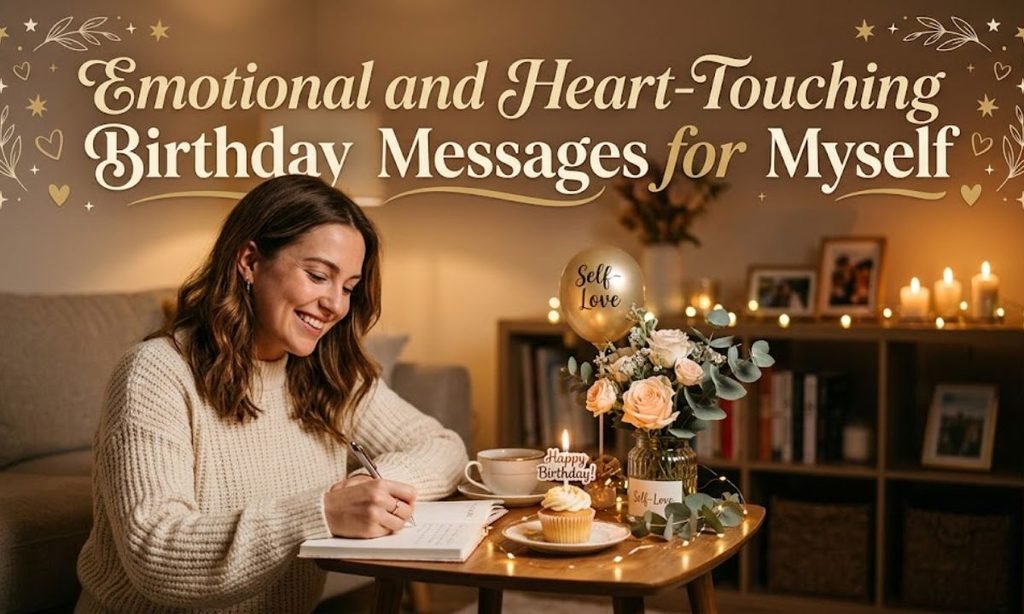 Emotional and Heart-Touching Birthday Messages for Myself